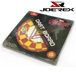 Joerex Dartboard marvel avengers (with 6 darts included)