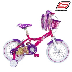 Spartan Bicycle Mattel Barbie With Basket 14"