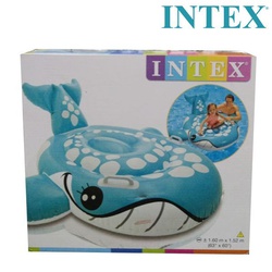 Intex Ride-On Bashful Blue Whale 57527Np 63" X 60" 63" X 60"