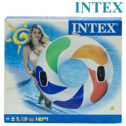 Intex Swim rings tubes color whirl 58202 9+ yrs