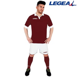 Legea Football uniforms vintage collar men loose jersey + shorts