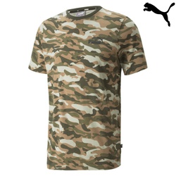 Puma T-shirts r-neck ess+ camo aop tee
