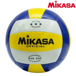 Mikasa Volley ball water proof mvr220 yellow/blue #4