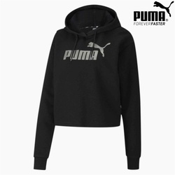 Puma Sweatshirt hoodie ess+ metallic cropped tr