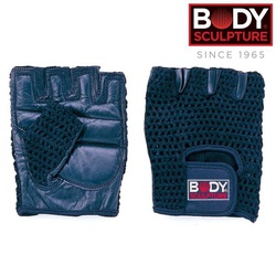 Body sculpture Fitness training gloves mesh cotton leather