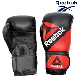 Reebok Fitness Boxing Gloves Combat Leather Training 12oz