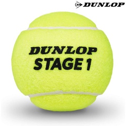 Dunlop Tennis ball d tb stage 1 green (pkt of 3) 601342