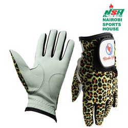 Birdie golf Golf gloves left hand cheetah print lh