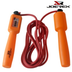 Joerex Skip Rope With Counter (Colour: Red/Orange)