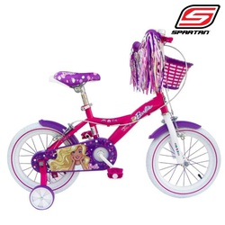 Spartan Bicycle Mattel Barbie With Basket 12"