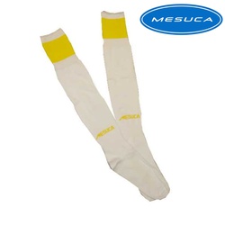 Mesuca Soccer socks white/yellow