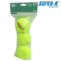 Super-k Tennis ball (3pcs) teb4379 (pkt of 3)