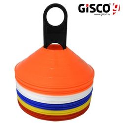 Gisco Training cones markers space rugby 54152 (set of 40)