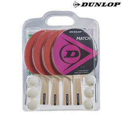 Dunlop Table tennis set d tt ac match 4 players, net & post