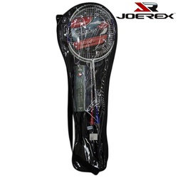 Joerex Badminton racket with 1 tin shuttlecock set sh485