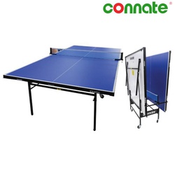 Connate Tt table exotic 17mm with wheels, net + post
