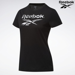 Reebok T-Shirt R-Neck Te Graphic Tee-Stack Logo