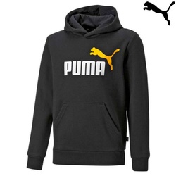 Puma Sweatshirts ess+ 2 col big logo hoodie fleece