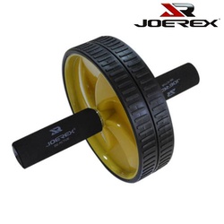 Joerex Exercise Wheels Double (Colour: Yellow/Black)