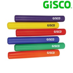 Gisco Relay baton plastic 59904 (set of 6)