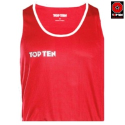 Top Ten Vest Boxing M/O Poly/Cotton