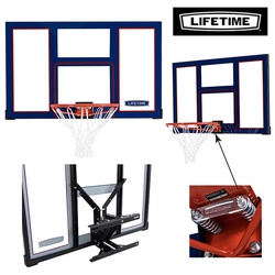 Lifetime Basketball Board + Rim Slam-It Set 90718 48"