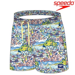 Speedo Water shorts digital printed leisure 14"