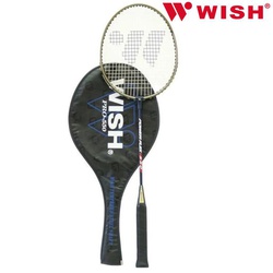 Wish Badminton racket alumtec with 3/4 cover 550