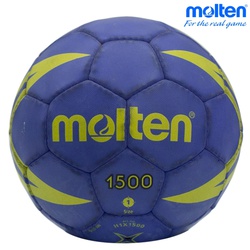 Molten Handball Rubber 1500 Ihf H1X1500 Royal/Yellow #1