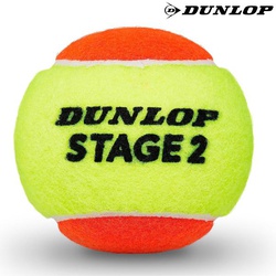 Dunlop Tennis ball d tb stage 2 orange (pkt of 3) 601343