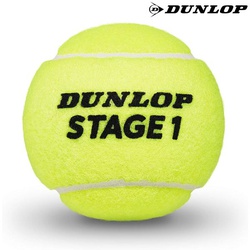 Dunlop Tennis ball stage 1 green (pkt of 3) 601342