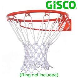 Gisco Net basketball white 6mm 77301