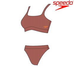 Speedo Costume textured deep u-back 2pc bikini