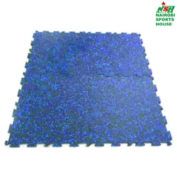 Floor guard (Rubber flooring) tile laminated interlocking bs-2002+rfh-500 500 x 500 x 13mm