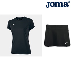Joma T-Shirts Round Neck + Skirt Combi/Open Ii