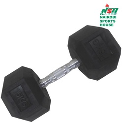 Miscellaneous Dumbbell rubber hexagon 15kg
