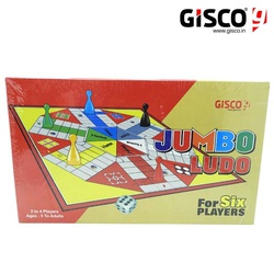 Gisco Ludo for 6 players jumbo 53115-g