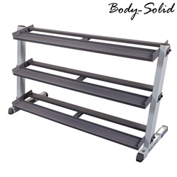 Body solid Dumbbell rack 3 tier 60" wdr-60/gdr-60 (2ctns = 1 set)