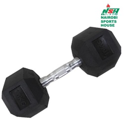 Miscellaneous Dumbbell rubber hexagon 10kg