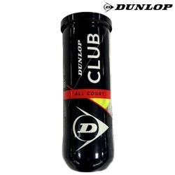 Dunlop Tennis ball d tb club ac all court tin of 3 601334