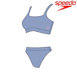 Speedo Costume textured deep u-back 2pc bikini