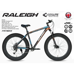 Raleigh Bicycle Mtb Fat Overland