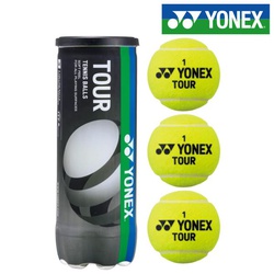 Yonex Tennis ball tour tin of 3 tb-tr3npex