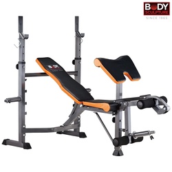 Body Sculpture Bench Weight Lifting With Arm Curl Bw-3230Br