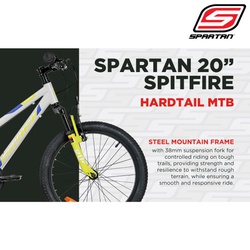 Spartan Bicycle spitfire moongrey 20"
