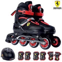Ferrari Skates in-line combo set (protector+helmet)