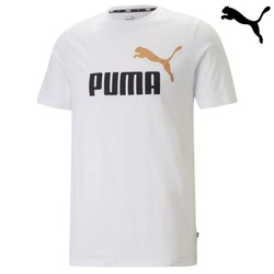 Puma T-shirts r-neck ess+ 2 col logo