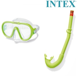 Intex Snorkel + mask set adventurer 55642 8+ yrs