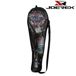 Joerex Badminton racket w/cover + 1tin s/cork set jbd6003