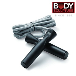 Body Sculpture Skip Rope Plastic Handle Bk-135-B 9Ft